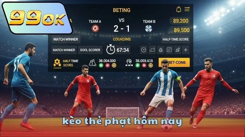 Kèo thẻ phạt hôm nay 99OK là gì?