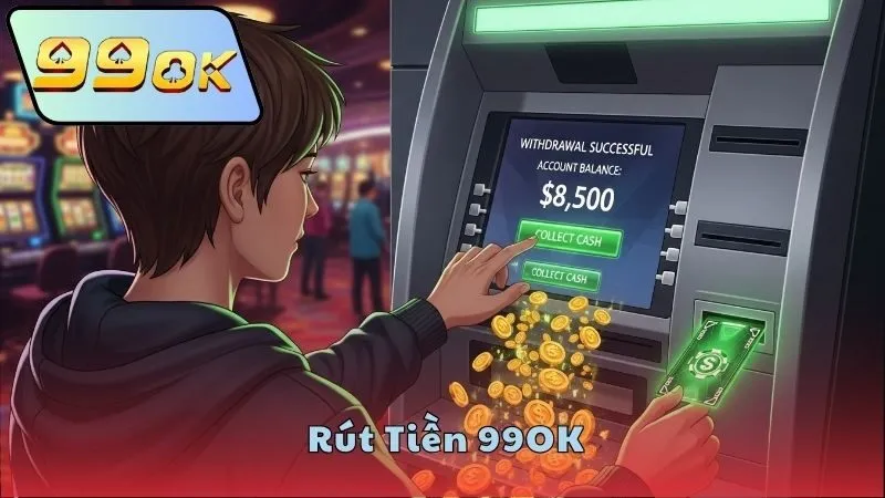 Rút tiền 99OK – Thanh toán nhanh tại nhà cái uy tín 2 Phương thức rút tiền 99OK