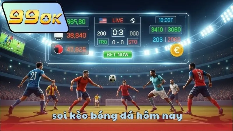 Các yếu tố khi soi kèo bóng đá hôm nay 99OK