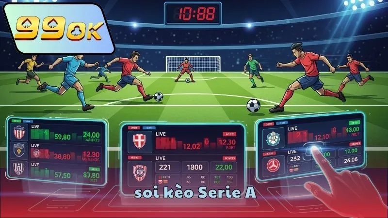 Kinh nghiệm soi kèo Serie A tại 99OK