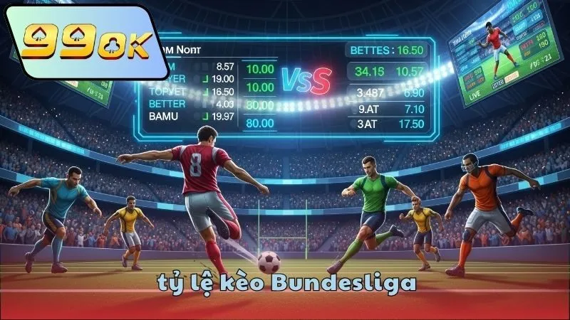 Kinh nghiệm theo dõi tỷ lệ kèo Bundesliga 99OK